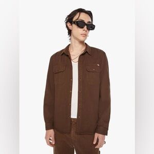 Mother Hot Cocoa Freeze Overshirt Spring/Summer 23 Never Worn